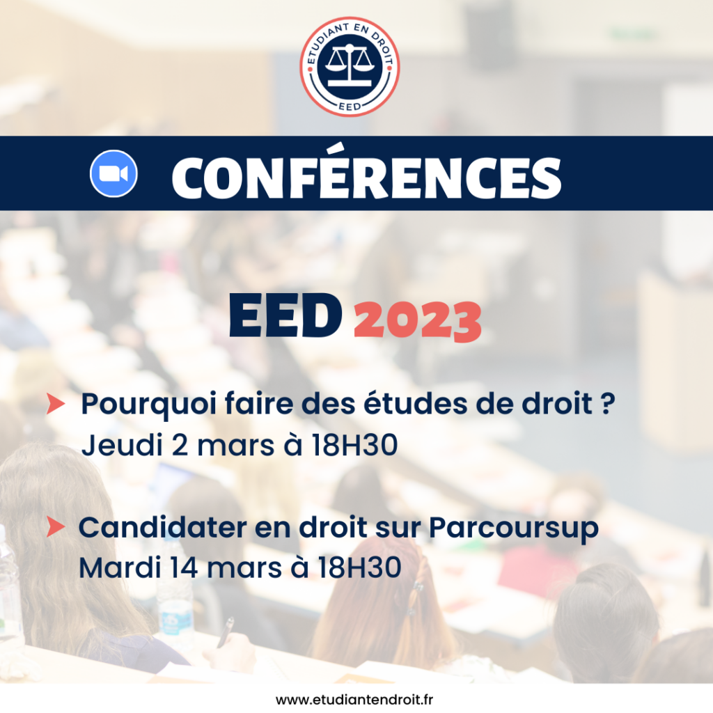 Conf EED Annonce